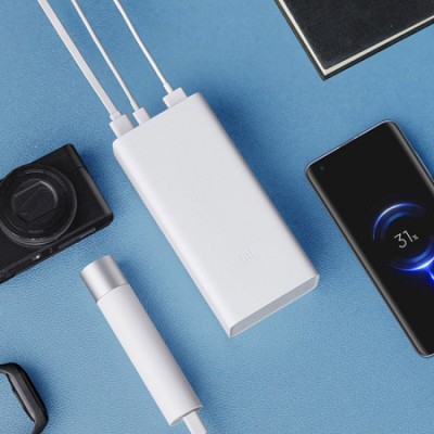 Xiaomi Power bank 3 30000mAh PB3018ZM 3 USB Type C 18W Fast Charging Portable Mi Powerbank